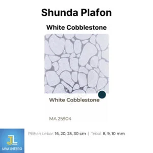 White-Cobblestone-300x300-1.webp Shunda Plafon PVC di Kabanjahe